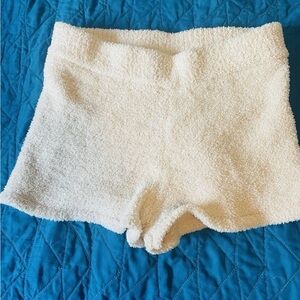 Forever 21 size small Cozy Women's Cream Sleep Shorts